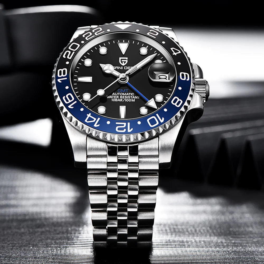 Pagani Design blue/black Watch