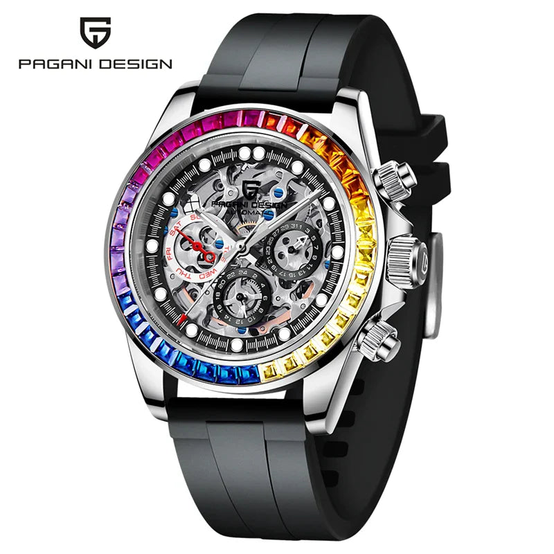 Elegant Rainbow Men's Watch